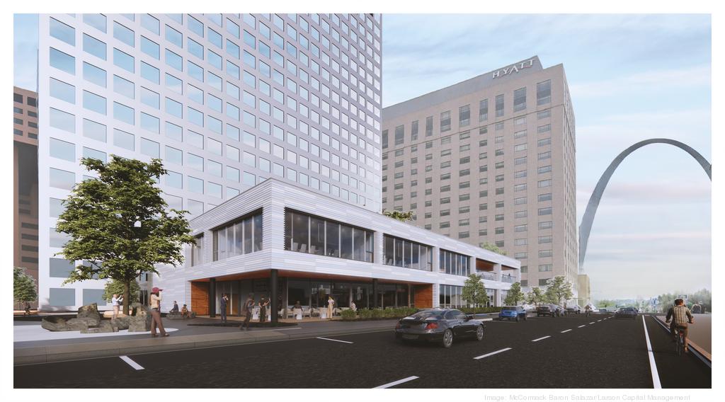 Construction nearly complete on $18M renovation of Broadway Tower, one of downtown’s largest office buildings