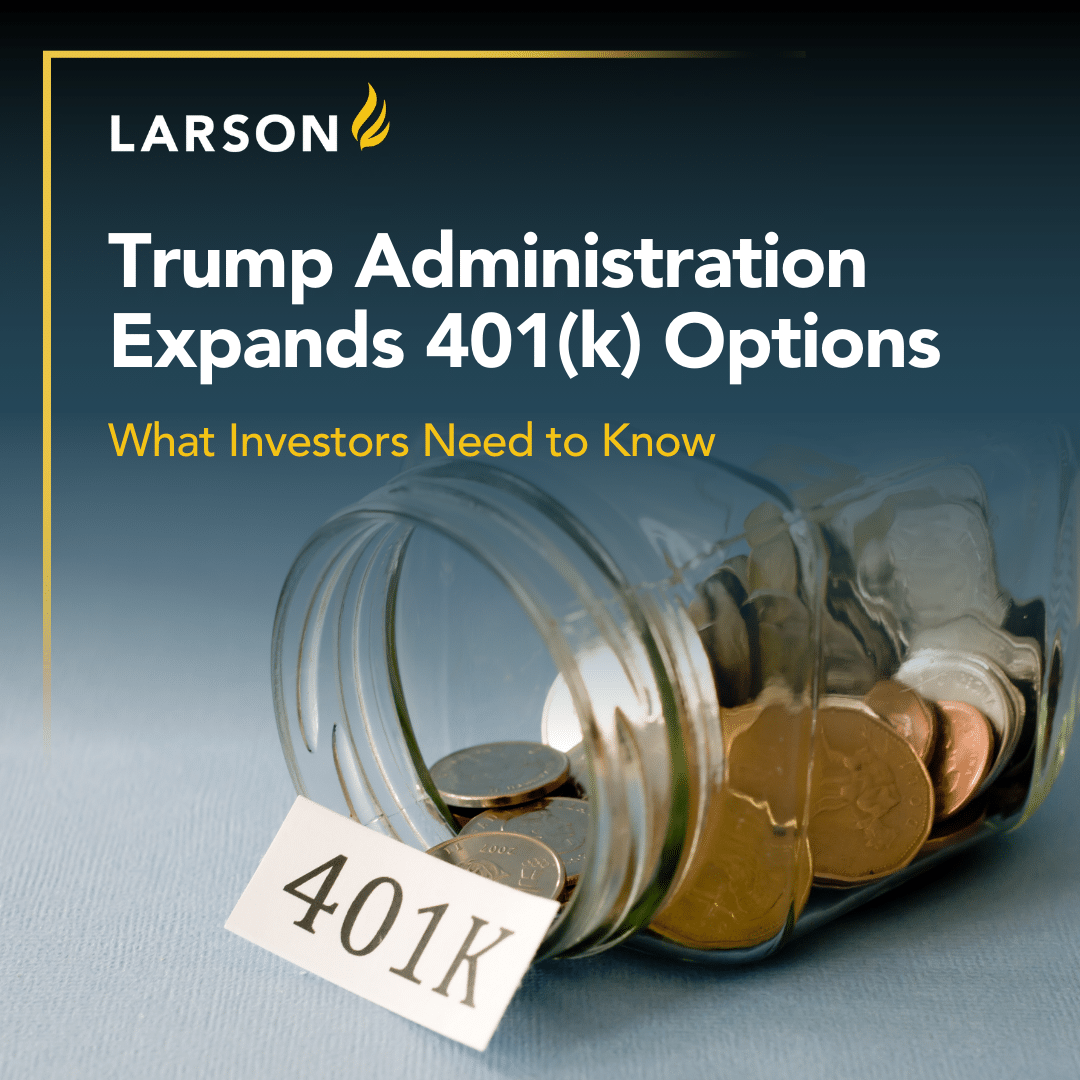 A recent executive order directs regulators to expand options in 401(k) plans to include alternative investments.