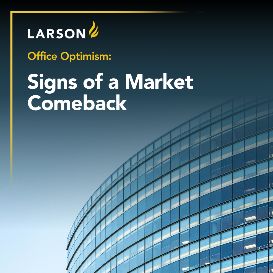 Office leases are on the rise. Learn why investors may benefit from growing demand, stabilizing vacancy rates, and limited supply.