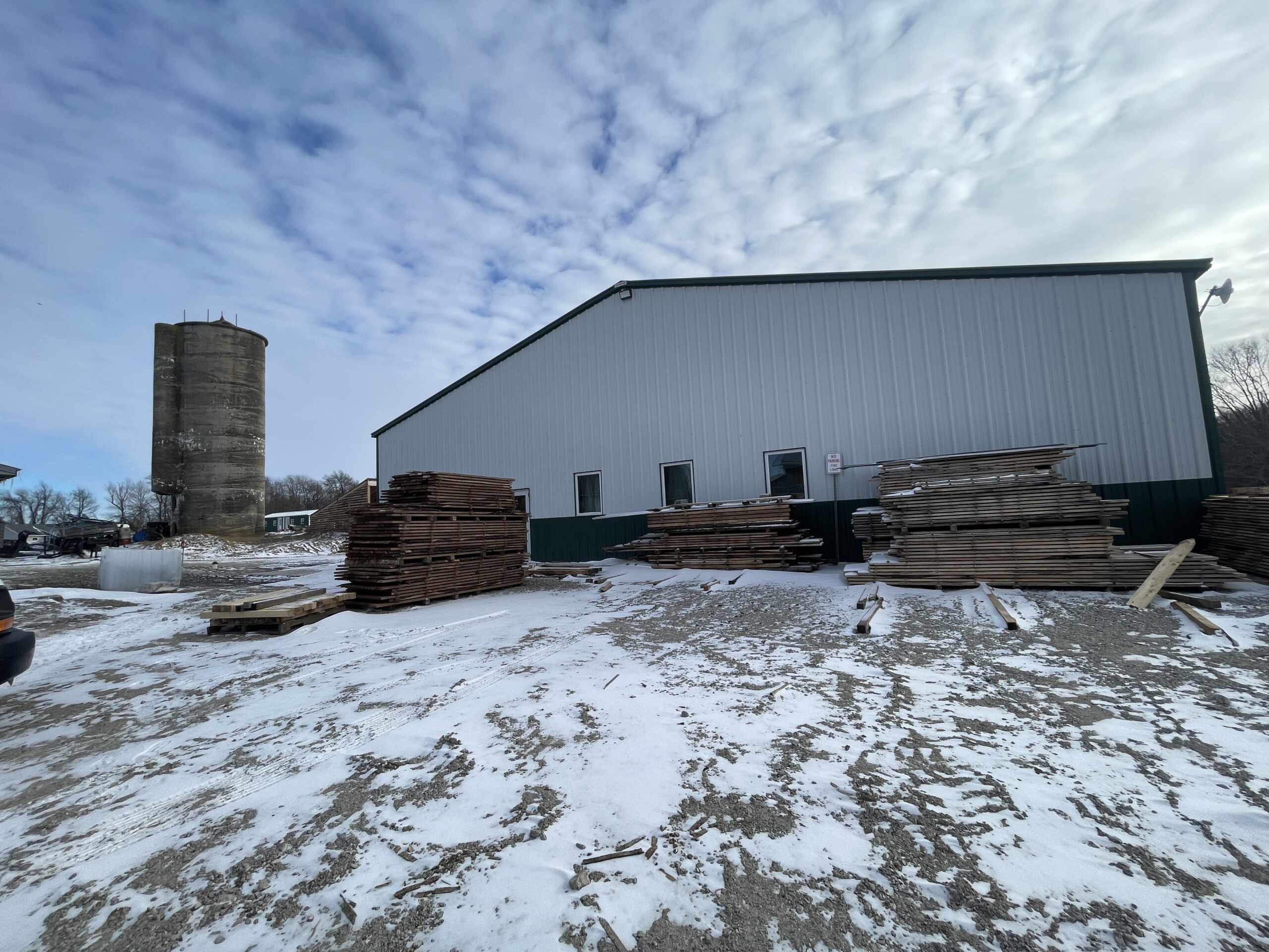 A New Pole Barn for Restoration Sawmill