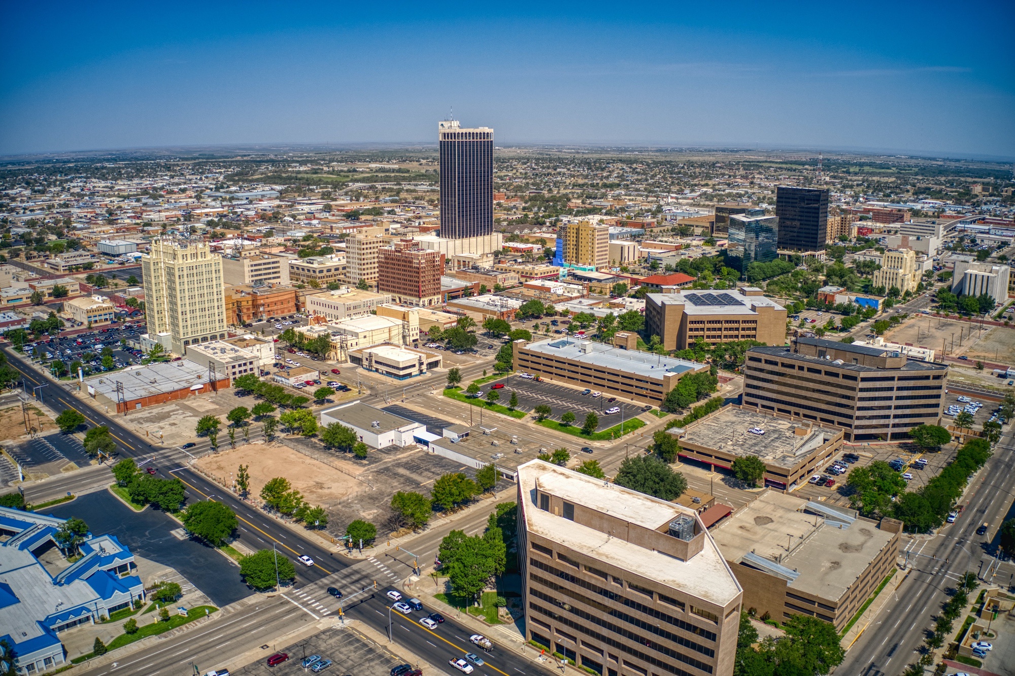 amarillo texas skyline
