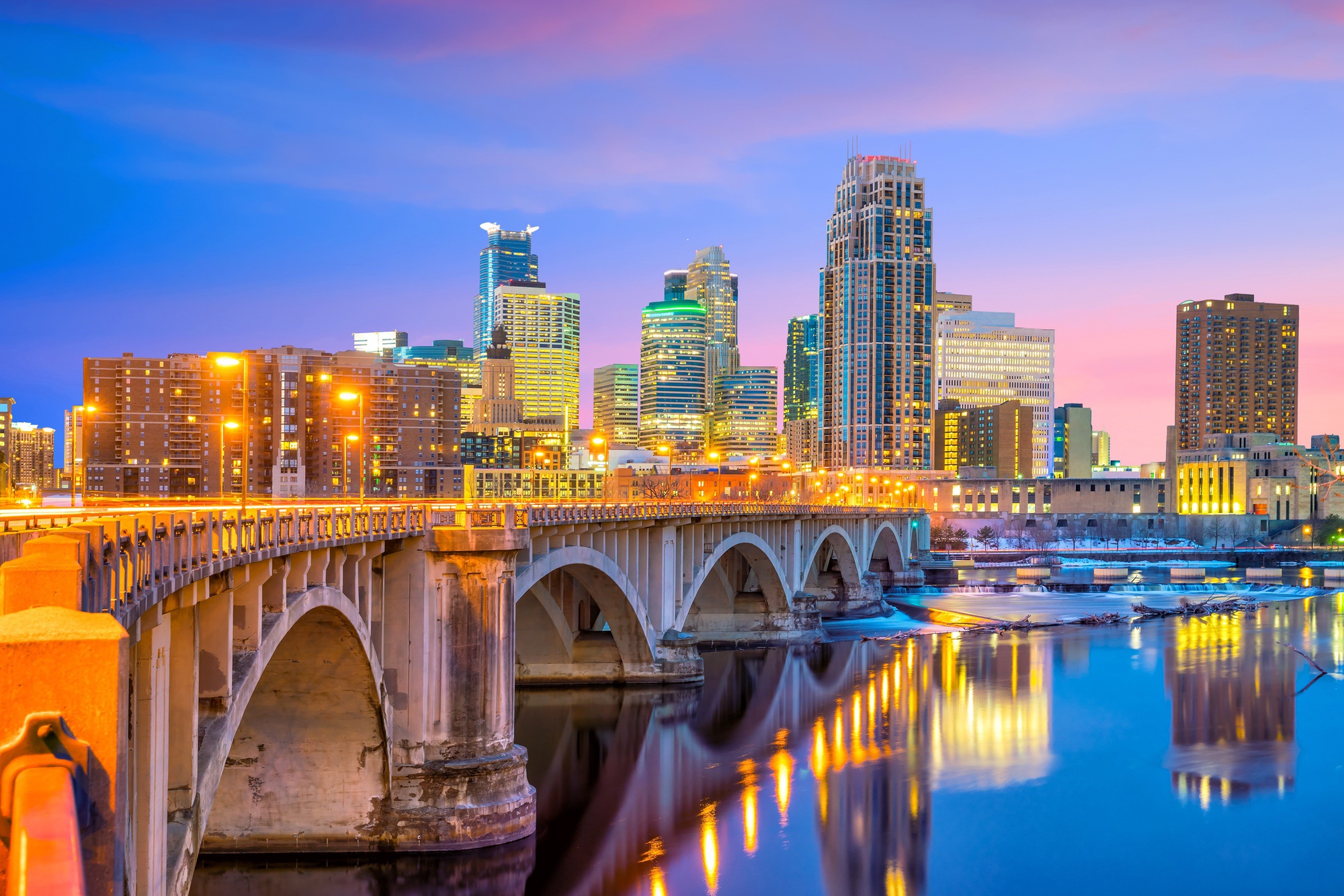 minneapolis north skyline