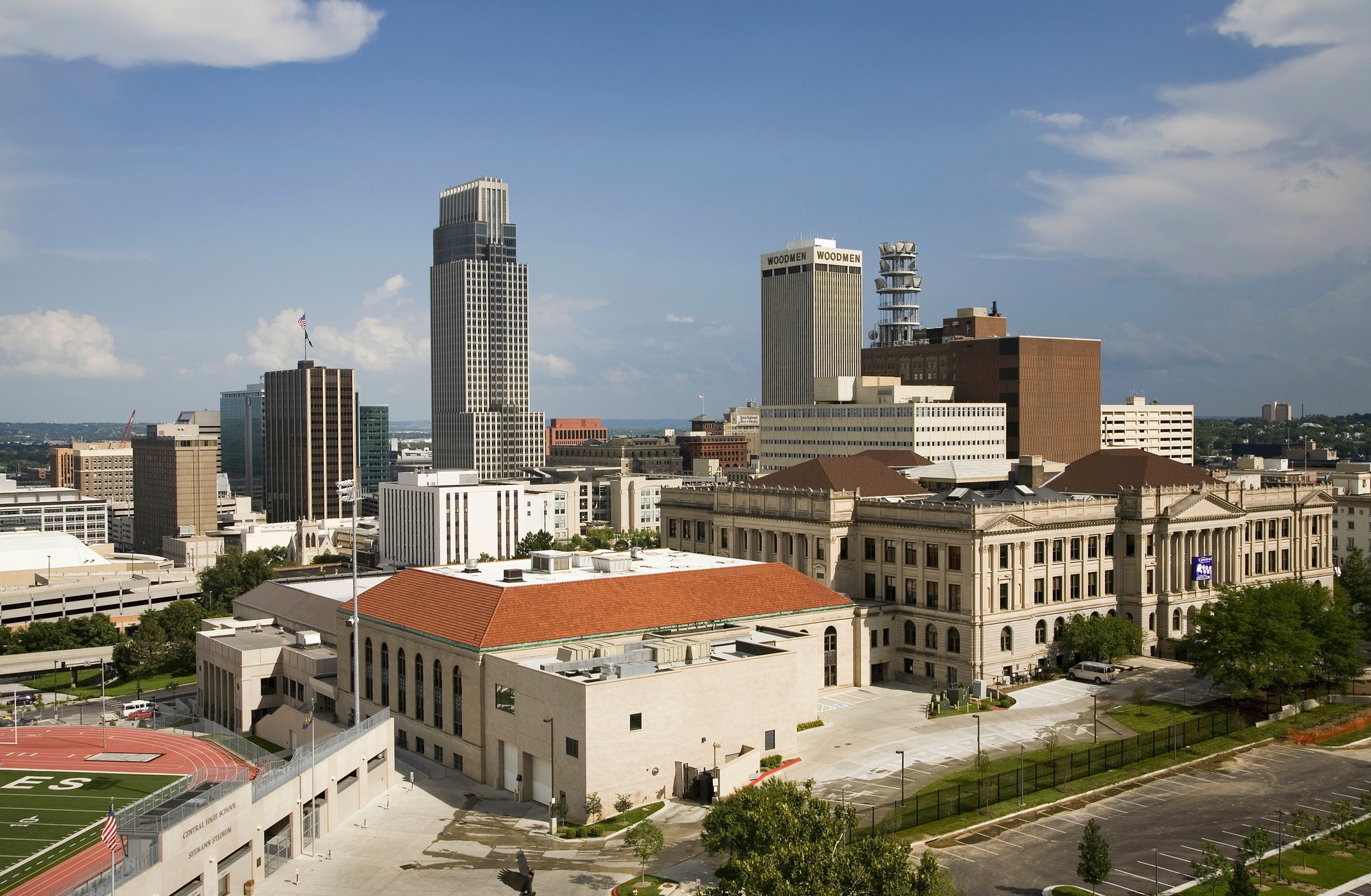 Omaha Nebraska skyline
