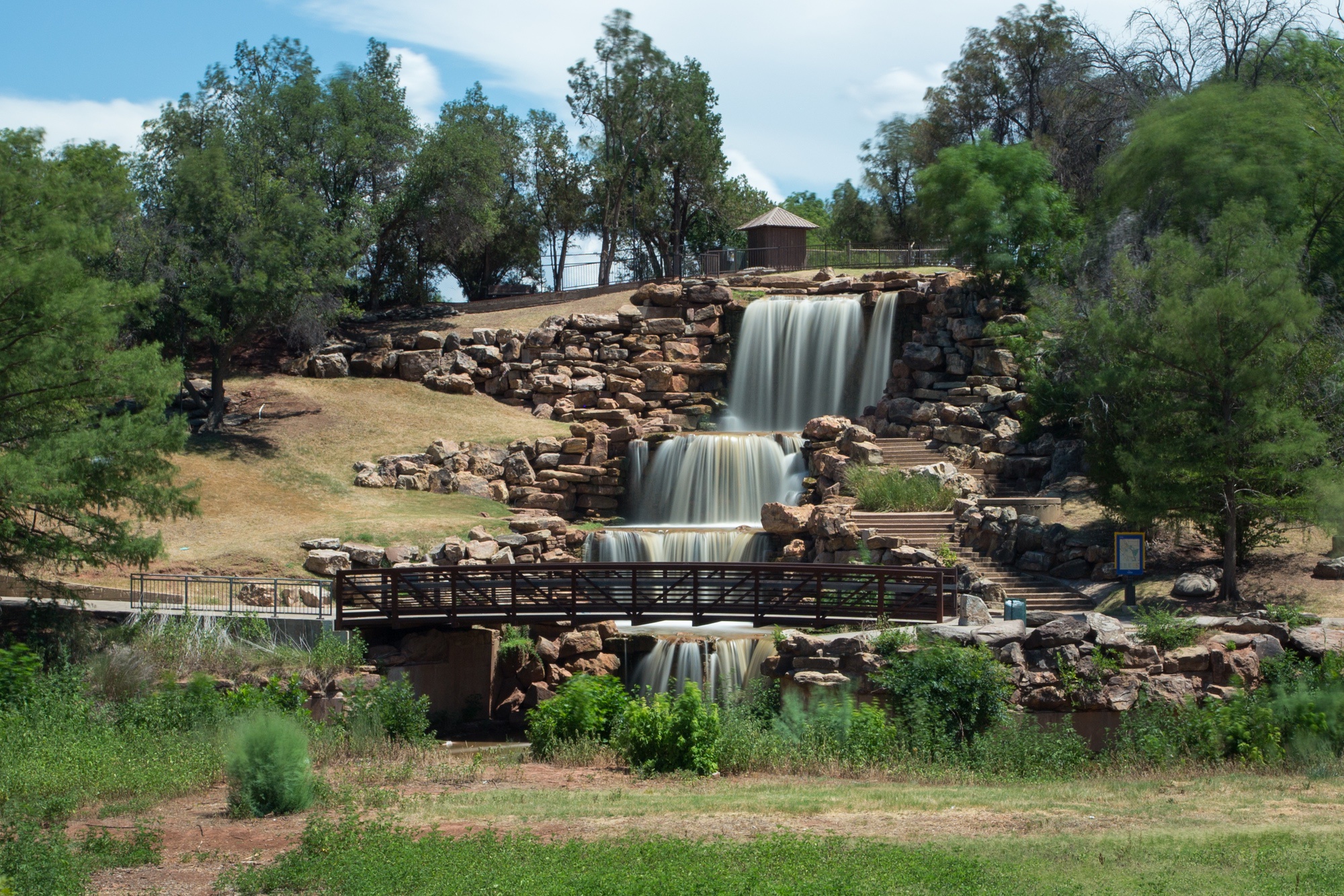 Wichita Falls waterfall
